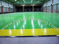 Kontraktor Supplier Jual Pembuatan Distributor Lapangan Flooring Futsal,  Badminton
