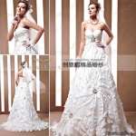 sweetheart neck bride wedding dresses,  wrap crystal bride wedding dresses 90021