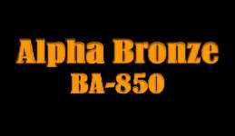 Alpha Bronze BA 850