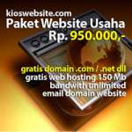 PAKET WEBSITE USAHA 950 RIBU