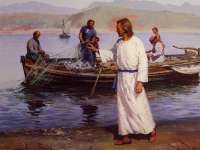 Lukisan Yesus & penjala ikan