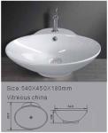 supply ceramic sink for bathroom use