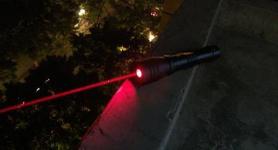 BeamQ 200mw Extremely Dangerous Red Laser Burning Pointer