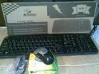 Keyboard Standart + Mouse Optical Standar