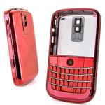 BlackBerry Bold 9000 Titanium Housing Cover Keypad - Red