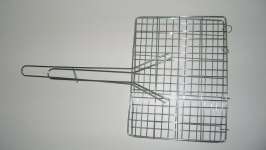Stainless Steel Barbeque Basket ( grill) .