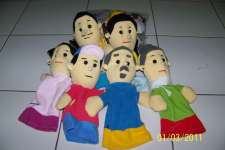 Boneka tangan seri keluarga