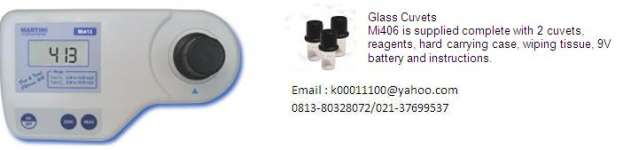 Mi413 Free & Total Chlorine ( High Range) Martini Instruments Professional Photometer ,  Hp: 081380328072,  Email : k00011100@ yahoo.com