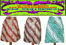 Rok Batik Pendek Maia W3175 Rp. 27.500 Grosir Pasar Klewer