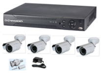 CCTV Low Cost Package 3 - IR Waterproof Outdoor 4 Channel