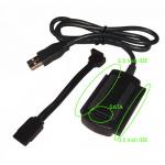 USB2.0 to IDE / SATA Cable Supports 2.5/3.5/5.25 and SATA HDD