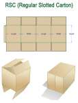Corrugated carton box