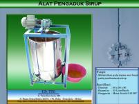 MESIN PENGADUK SIRUP