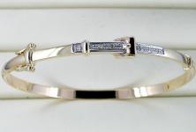 10k gold Diamond Bangle(BGD2008)