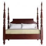 WOODEN DOUBLE BED