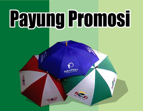 JUAL PAYUNG PROMOSI beraneka model,  warna,  ukuran & harganya.