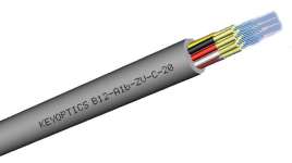 Indoor/Outdoor fiber optic cables:Breakout cables