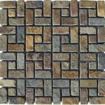mosaic tiles,  slate stone,  natural slate,  flooring tiles,  brick tiles