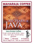 300 years of Java Arabica roasted coffee