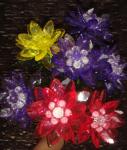 Bunga Teratai dari manik- manik / mote acrylik