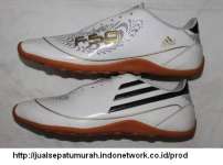 Sepatu Futsal Adidas F50 Adizero Putih-Hitam ( UK 40-44)