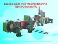 Double-color wire making machine DXF65ZS/ 800SW