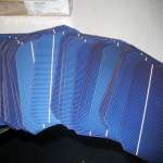 156mm Mono-crystalline solar cell