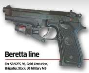 Lateral Laser Sight for BERETTA M9 Series