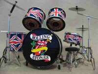 miniatur Drum Rolling Stones