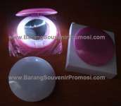 Compact Mirror LED Souvenir Promosi