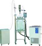 jacketed glass reactor 80L