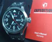 SWISS EXPEDITION E6319M ( Leather Straps BL)