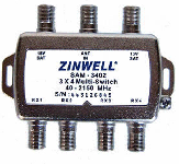ZINWELL multi switch 3x4