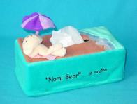 T10192 -Nomi Bear Tissue Box Cover