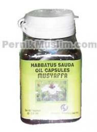 Habbatus Sauda Oil Capsule Musyafa