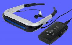 922K pixels 80" Virtual Feeling Eyewear Video Glasses(VG-930B)