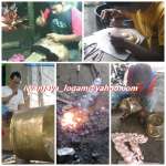 Process of copper and brass handicrafts iwanjayalogam