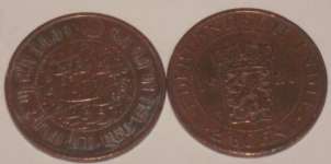 COIN NETHERLAND INDIE 2 1/ 2 CENT 1920