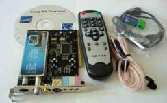 PCI PC TV Tuner Video Capture Card Recorder w/FM Remote