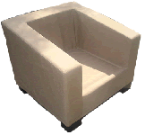 BKR Uphols Lounge chair