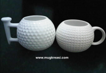 Mug golf stick dan mug golf biasa