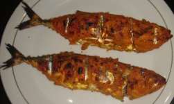 Ikan Kembung bakar