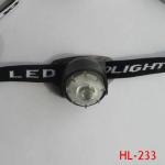 1LED Headlamp ( Revolving key,  HL-233)