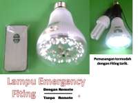 LAMPU EMERGENCY FITTING REMOTE