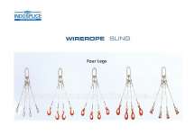 Wire Rope Sling Four Legs