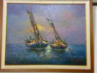 Lukisan Kapal Totok Suryo
