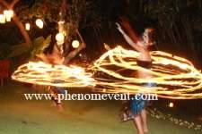 Fire dance ( Fire Hula Hop)