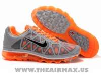 Nike Air Max 2011 Men Shoes Grey Orange