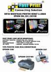 EPSON C60/ C61/ CX3100 Infus Modifikasi Printer CISS Epson - FAST PRINT