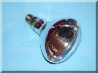 Infrared incandescent light bulbs